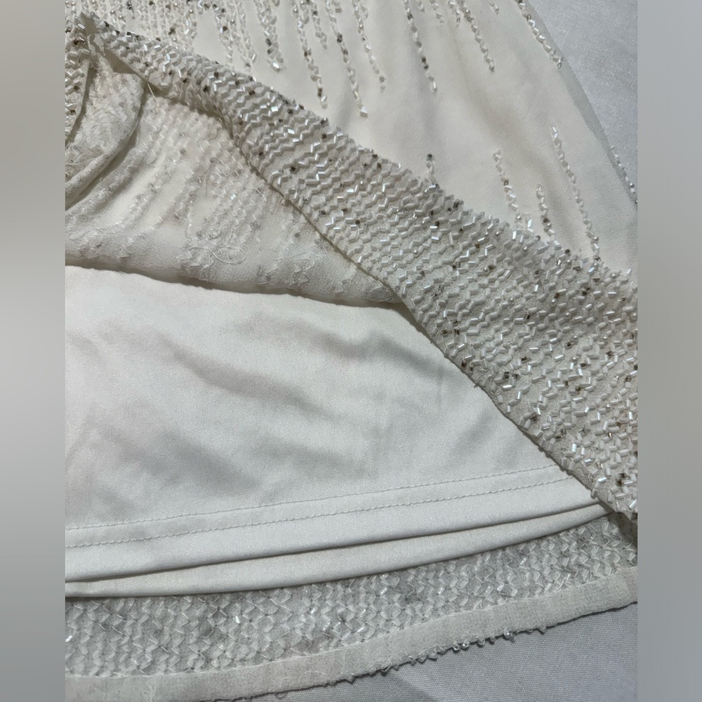 Yumi Kim white beaded mini Skirt - Picture 10 of 11